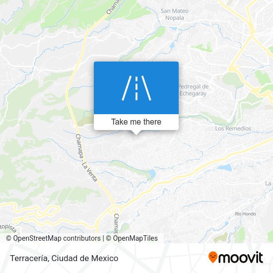 Mapa de Terracería