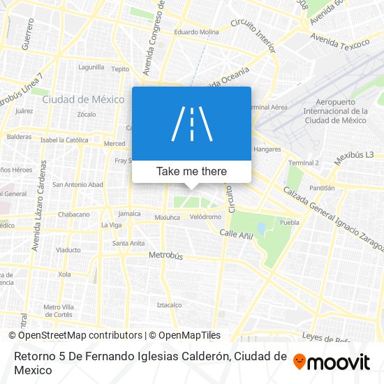 Mapa de Retorno 5 De Fernando Iglesias Calderón
