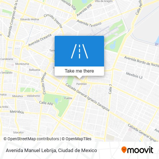 Avenida Manuel Lebrija map