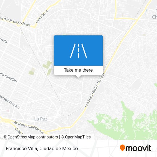 Mapa de Francisco Villa