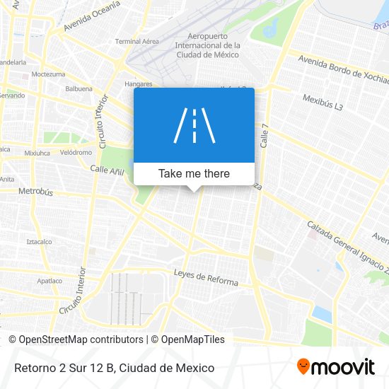 Mapa de Retorno 2 Sur 12 B