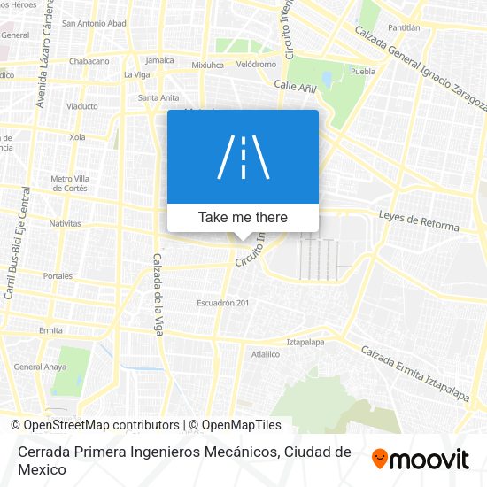 Cerrada Primera Ingenieros Mecánicos map