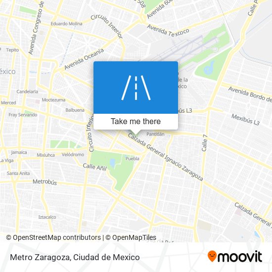 Metro Zaragoza map