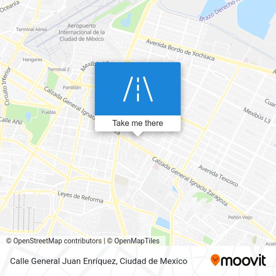 Calle General Juan Enríquez map