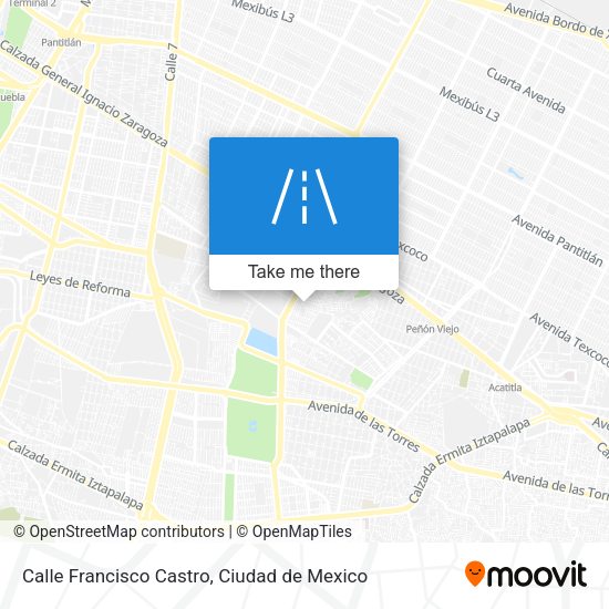 Calle Francisco Castro map
