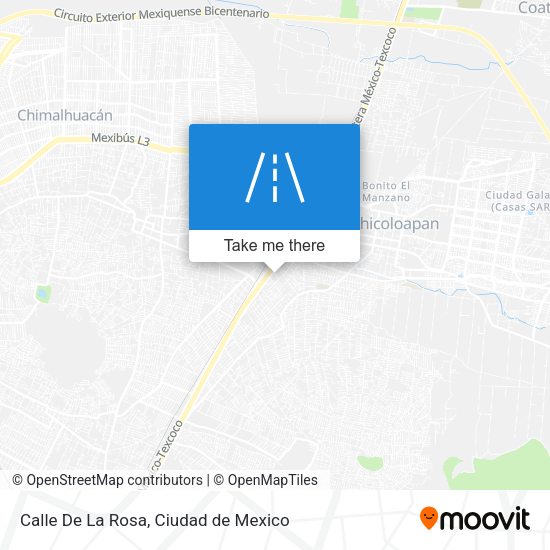 Calle De La Rosa map