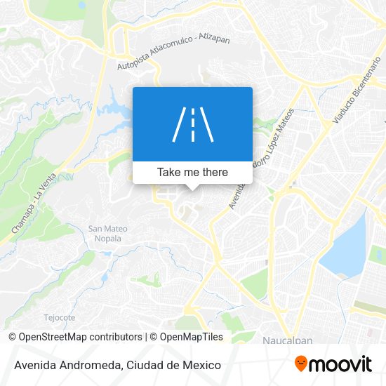 Avenida Andromeda map