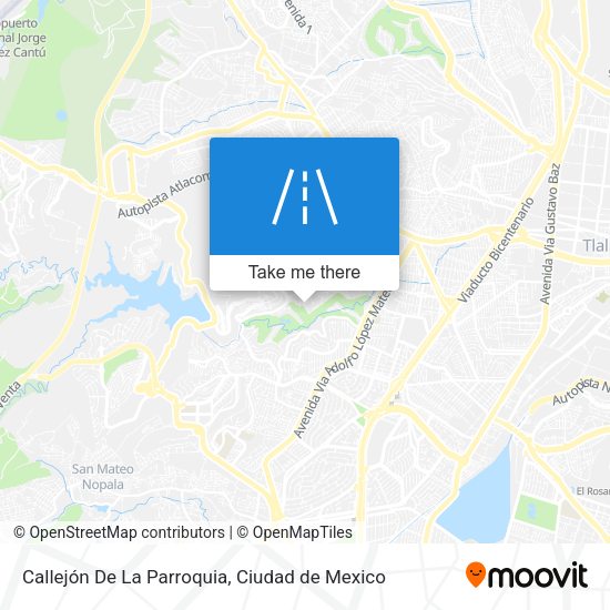 Mapa de Callejón De La Parroquia
