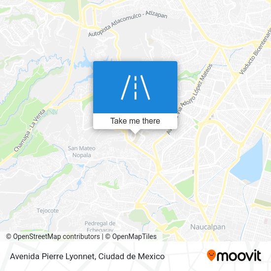 Avenida Pierre Lyonnet map