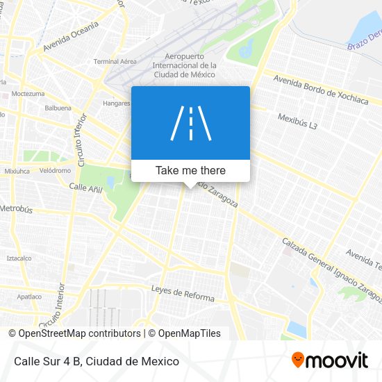 Calle Sur 4 B map