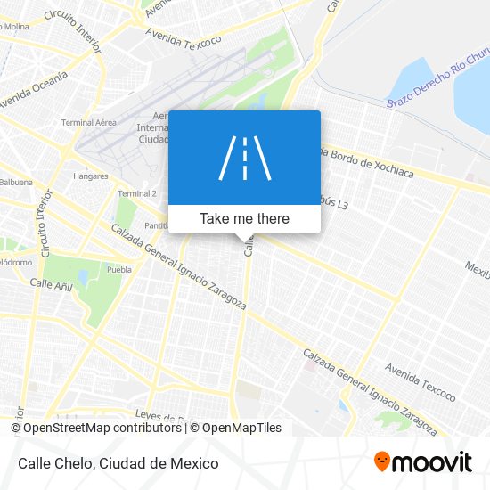 Calle Chelo map