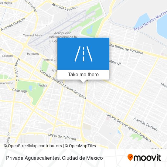 Mapa de Privada Aguascalientes