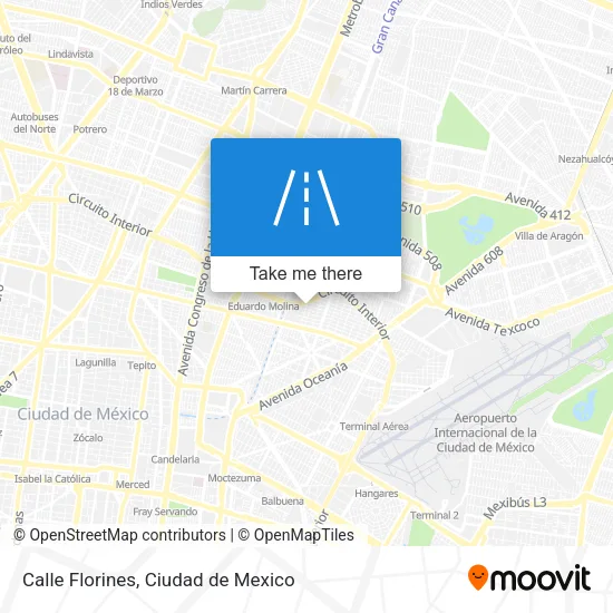 Mapa de Calle Florines