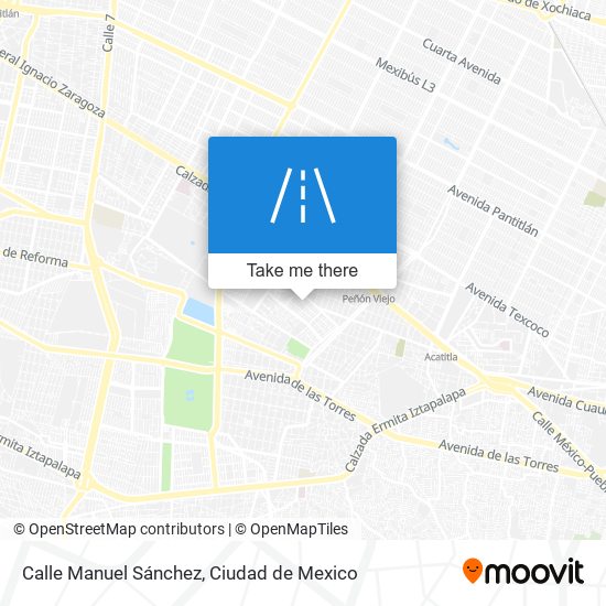 Calle Manuel Sánchez map