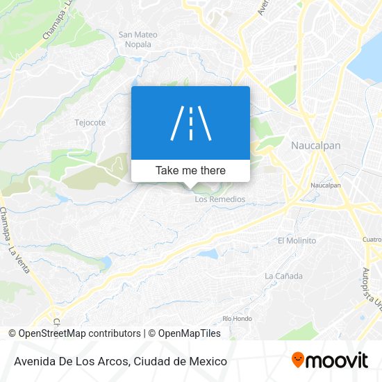 Avenida De Los Arcos map