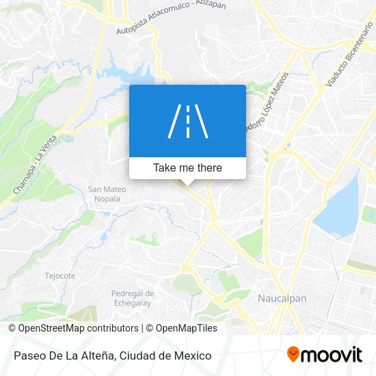 Paseo De La Alteña map
