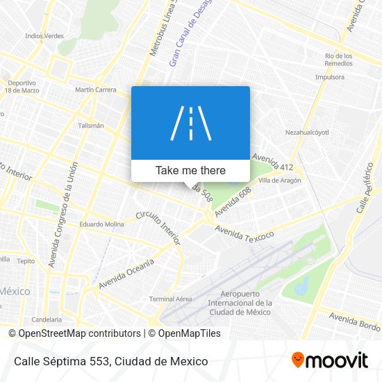 Calle Séptima 553 map