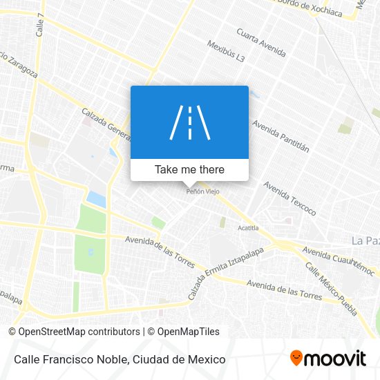 Calle Francisco Noble map