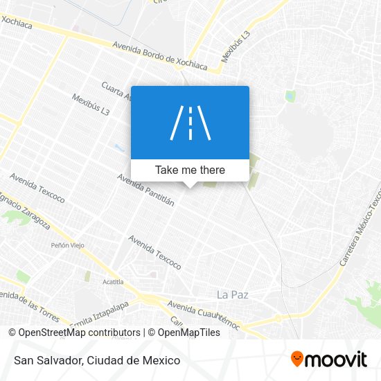 Mapa de San Salvador