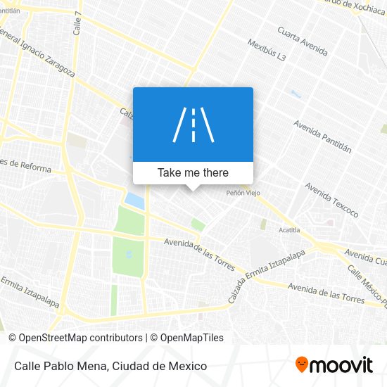 Calle Pablo Mena map