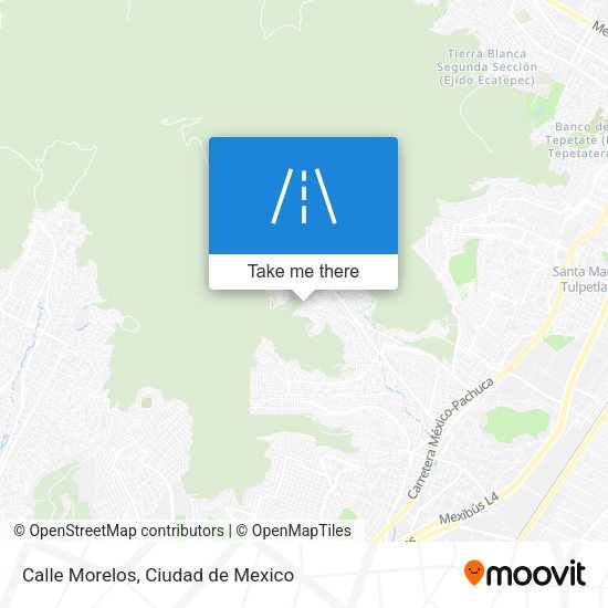 Calle Morelos map