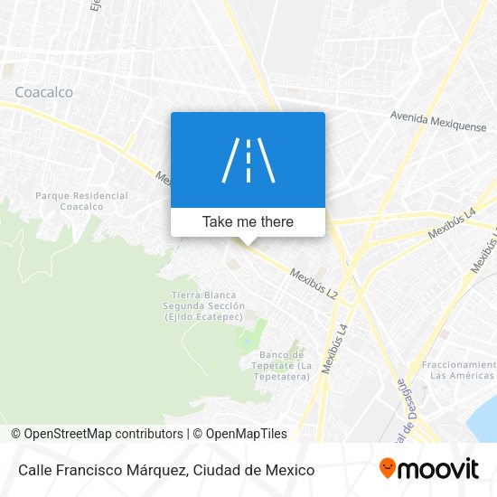 Calle Francisco Márquez map