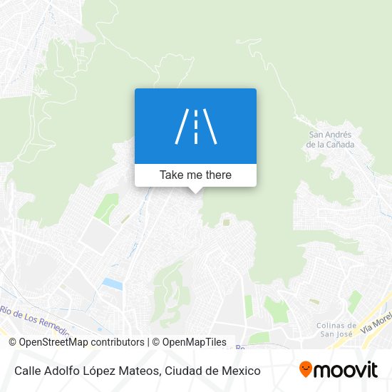 Calle Adolfo López Mateos map
