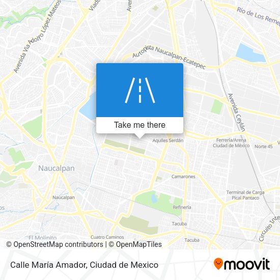 Calle María Amador map