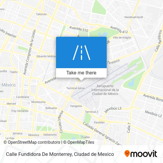 Mapa de Calle Fundidora De Monterrey