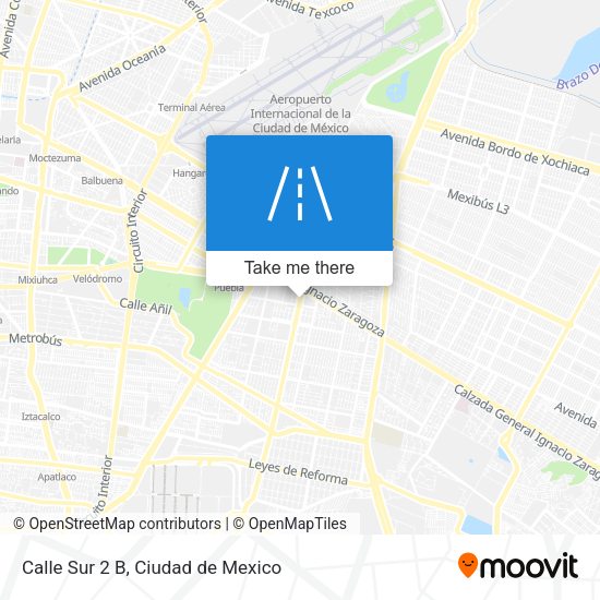 Calle Sur 2 B map