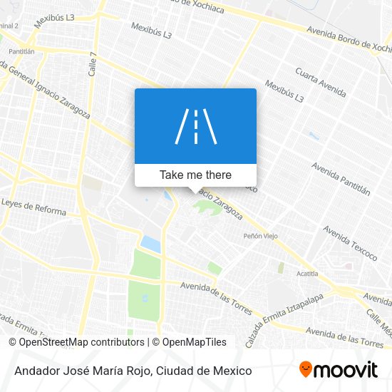 Andador José María Rojo map