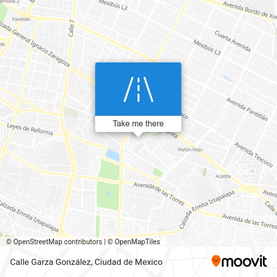 Calle Garza González map