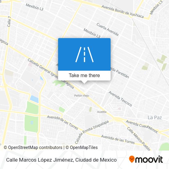 Calle Marcos López Jiménez map