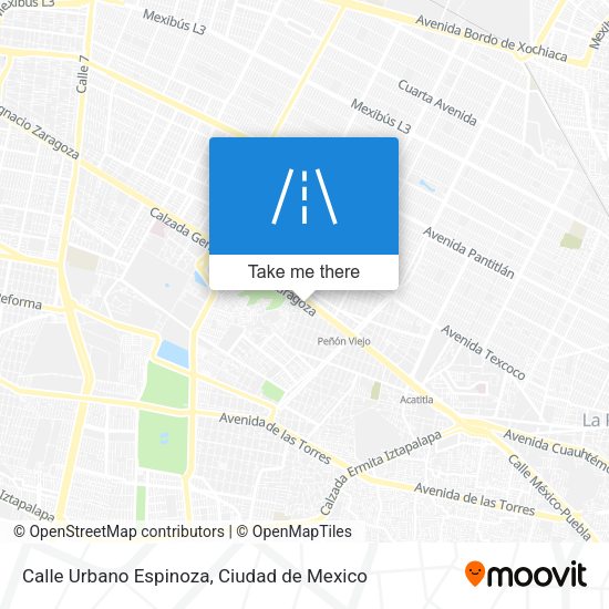 Calle Urbano Espinoza map