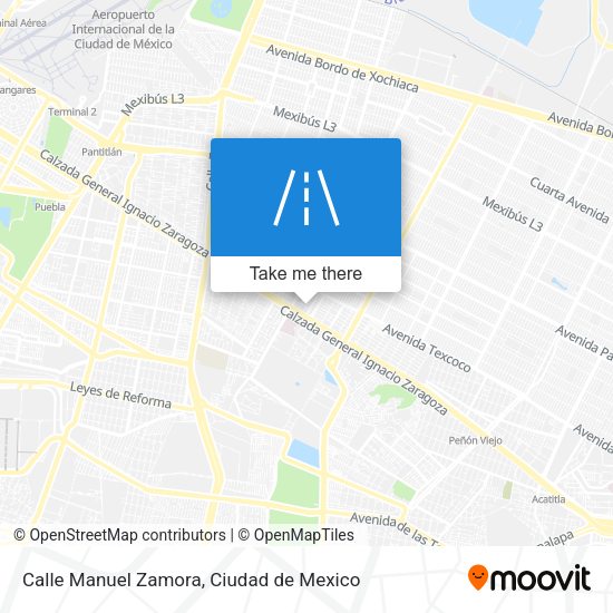 Calle Manuel Zamora map