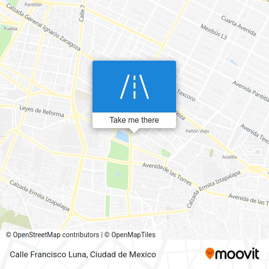 Calle Francisco Luna map