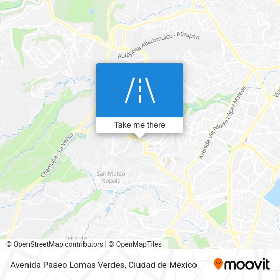 Mapa de Avenida Paseo Lomas Verdes