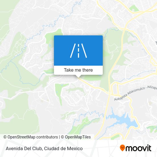 Mapa de Avenida Del Club