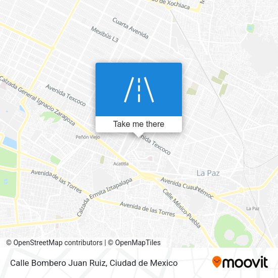 Calle Bombero Juan Ruiz map