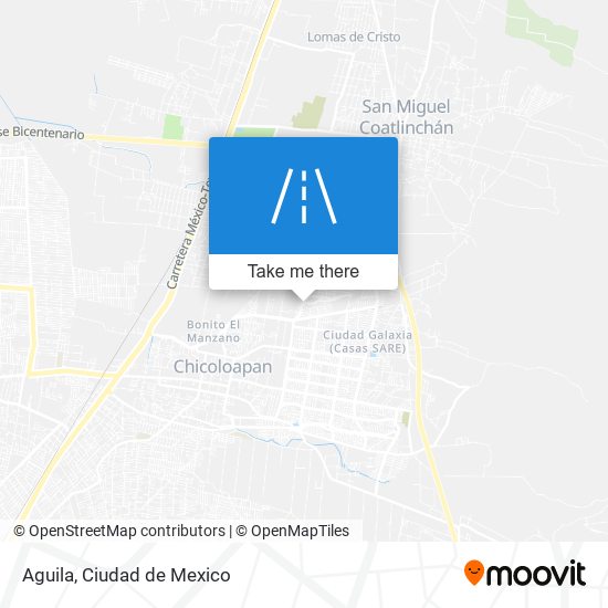 Aguila map