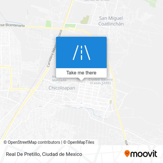Mapa de Real De Pretillo