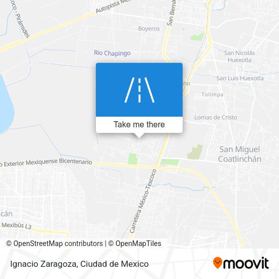 Ignacio Zaragoza map