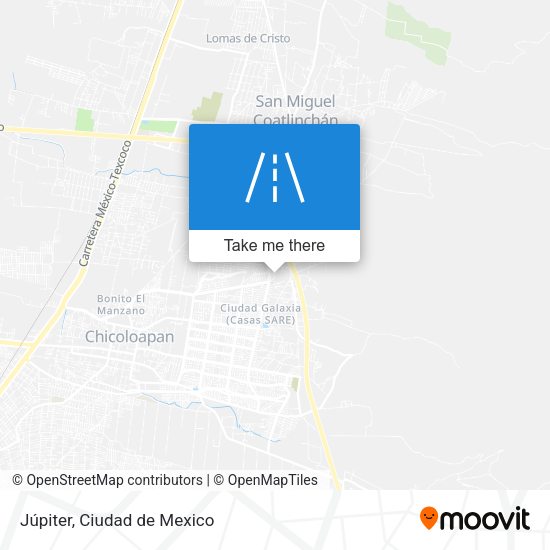 Mapa de Júpiter