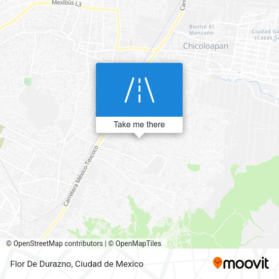 Mapa de Flor De Durazno