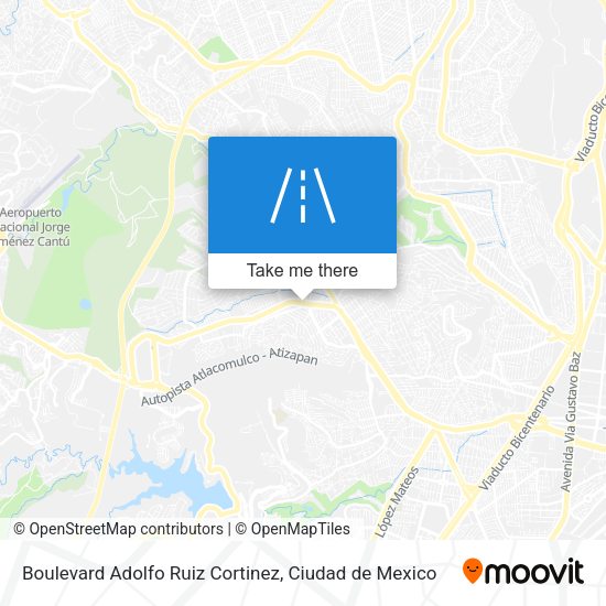Mapa de Boulevard Adolfo Ruiz Cortinez