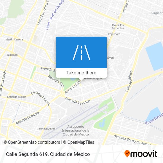 Calle Segunda 619 map