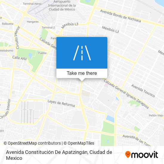 Avenida Constitución De Apatzingán map