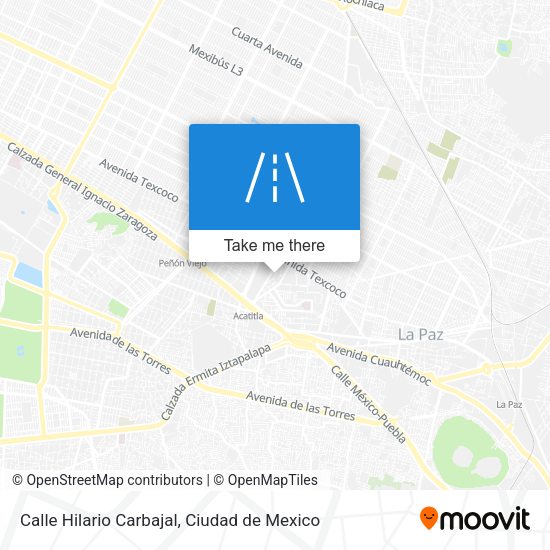Mapa de Calle Hilario Carbajal