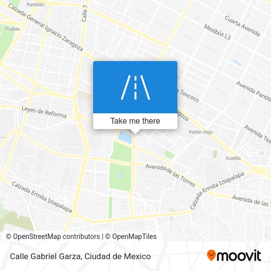 Calle Gabriel Garza map