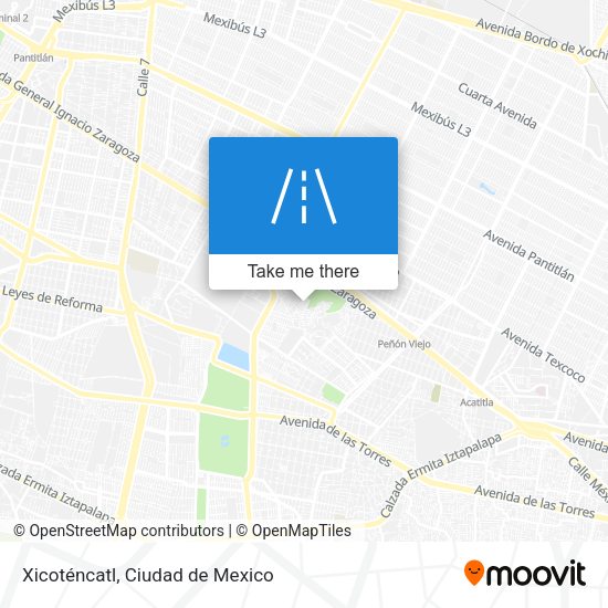 Xicoténcatl map